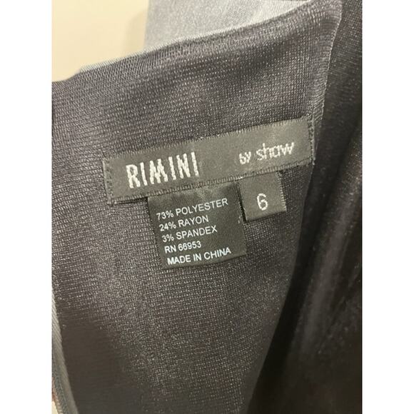 Emboroidered Modern Floral Gray Dress Spaghetti Strap Women's Sz 6 - Picture 5 of 8